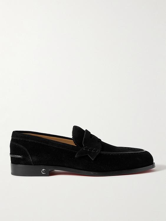 Black loafers from Christian Louboutin