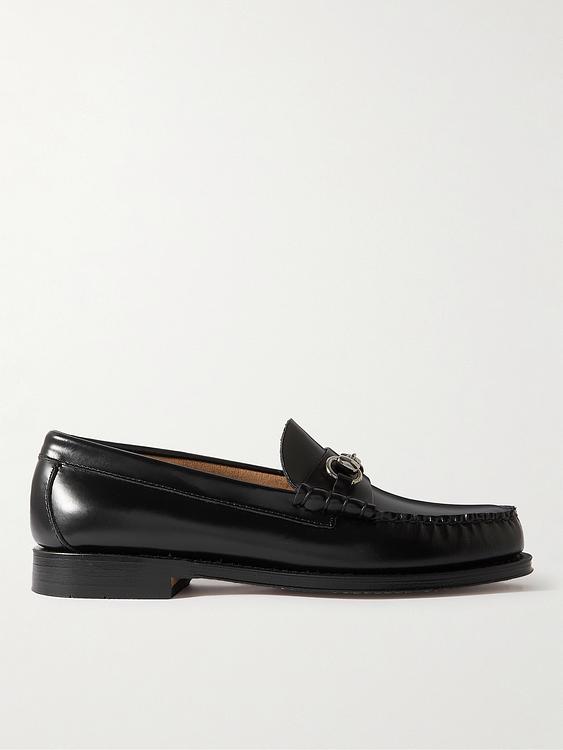 Black loafers from G.H. Bass & Co.