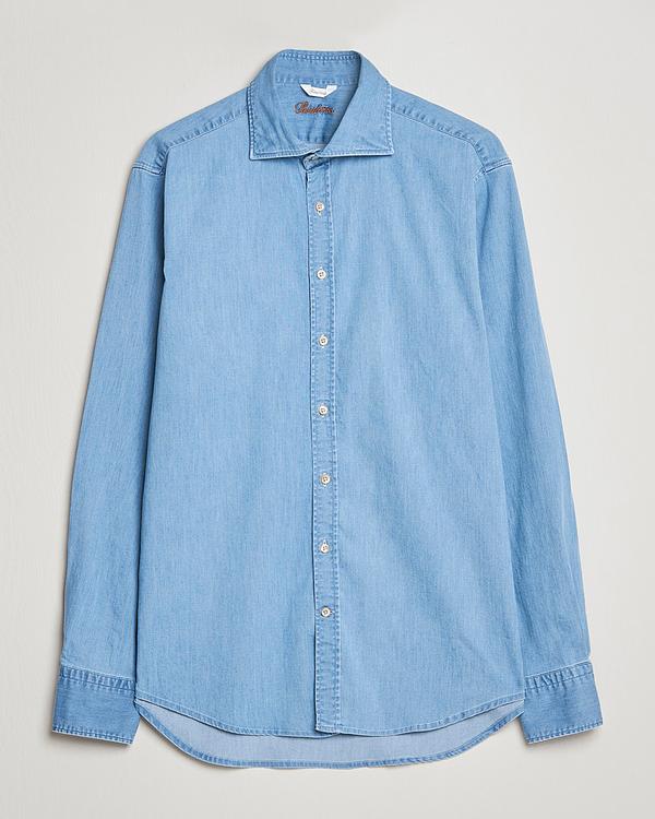Light blue denim shirt from Stenströms