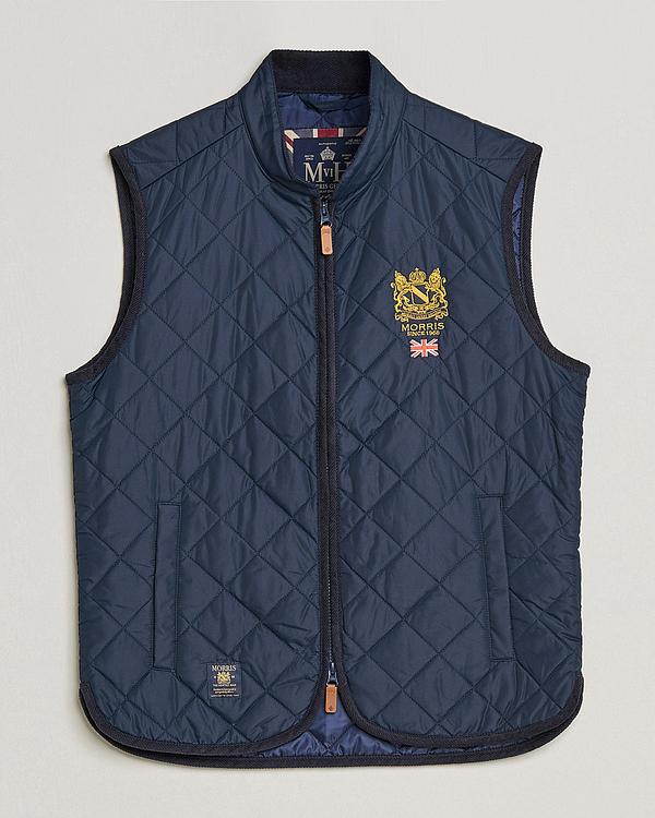 Dark blue vest from Morris