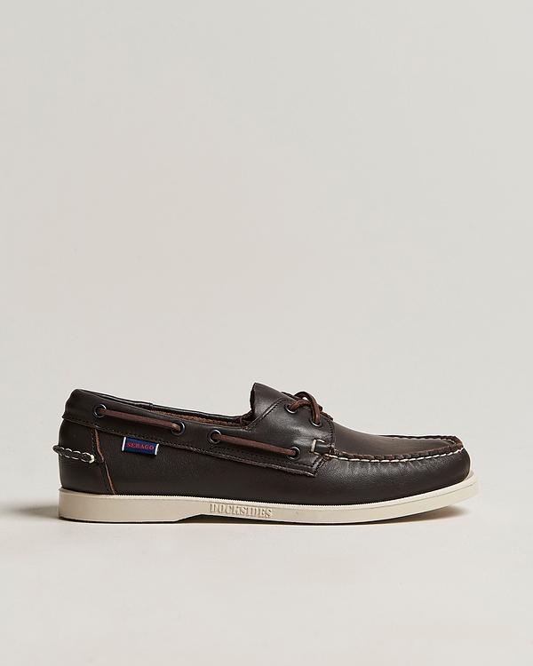 Black boat shoes from Sebago