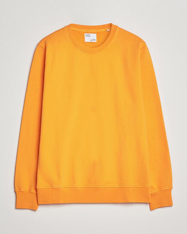 Dark yellow sweatshirt from Colorful Standard