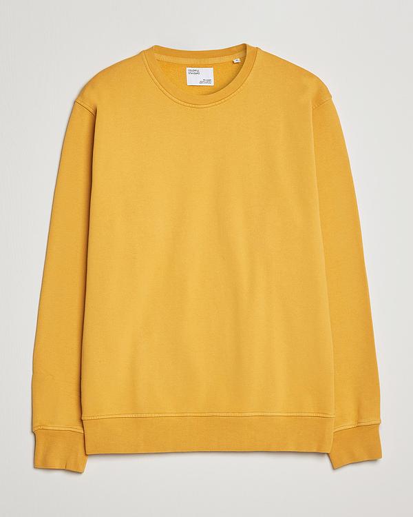 Dark yellow sweatshirt from Colorful Standard