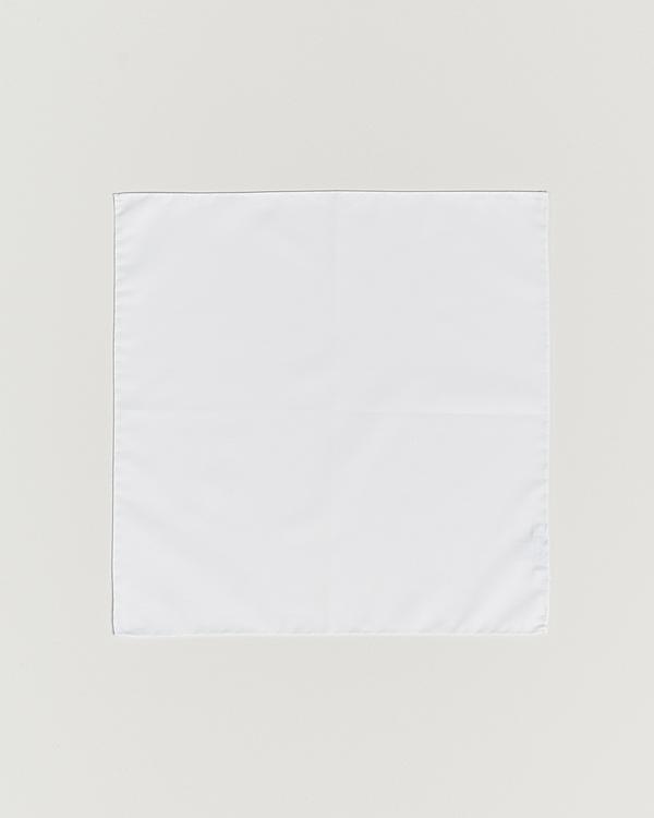 White pocket square from Stenströms