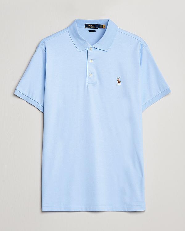 Light blue short sleeve polo shirt from Polo Ralph Lauren