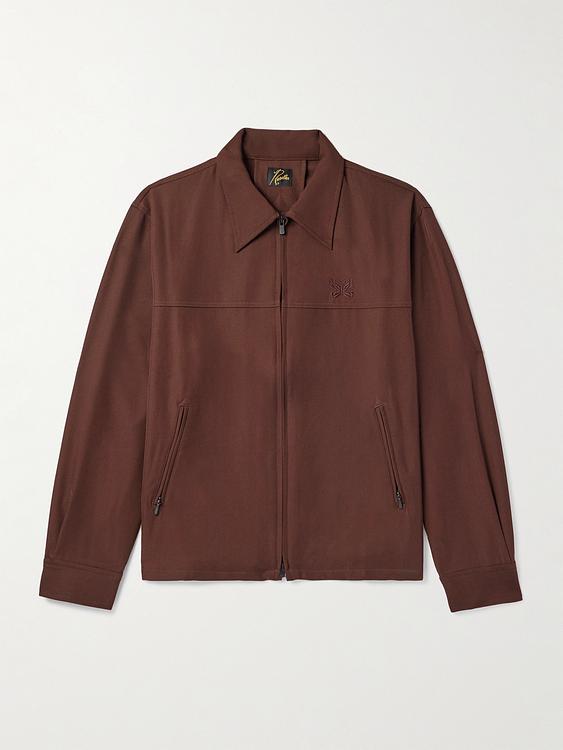 Brown bomber jacket from Needles