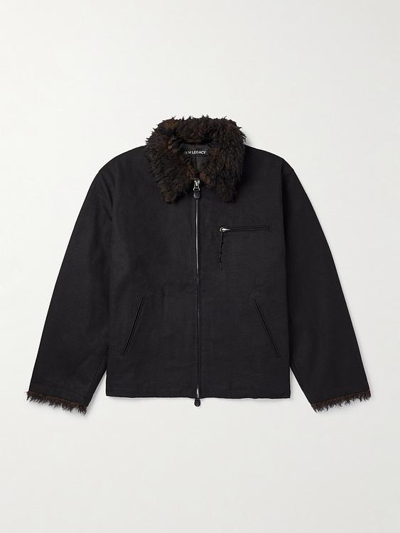 Black bomber jacket from Our Legacy