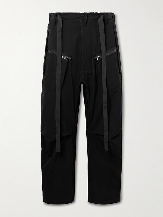 Black cargo trousers from Acronym