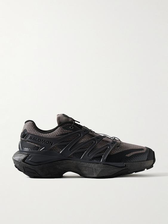 Black sneakers from Salomon