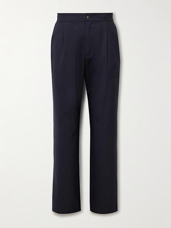 Black formal trousers from De Bonne Facture