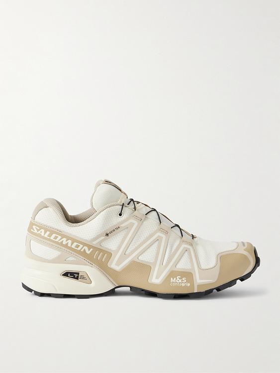 Beige sneakers from Salomon