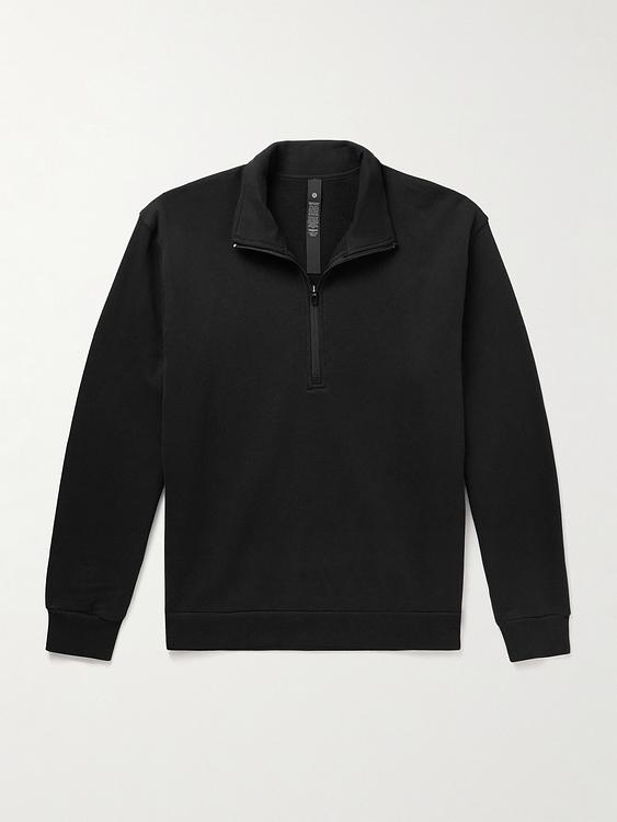 Black half-zip from Lululemon