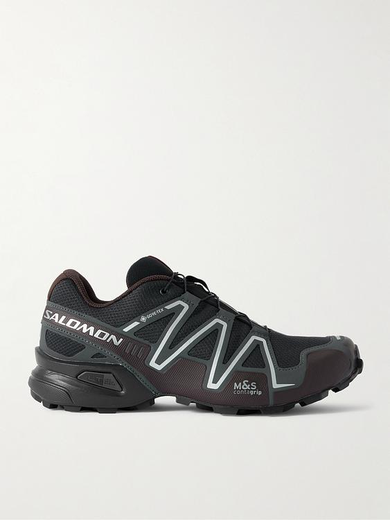 Black sneakers from Salomon