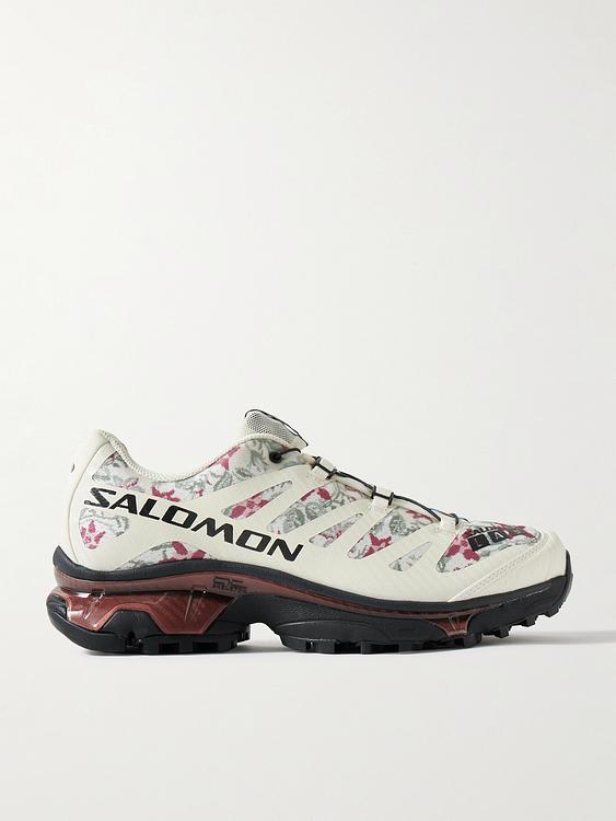 White sneakers from Salomon