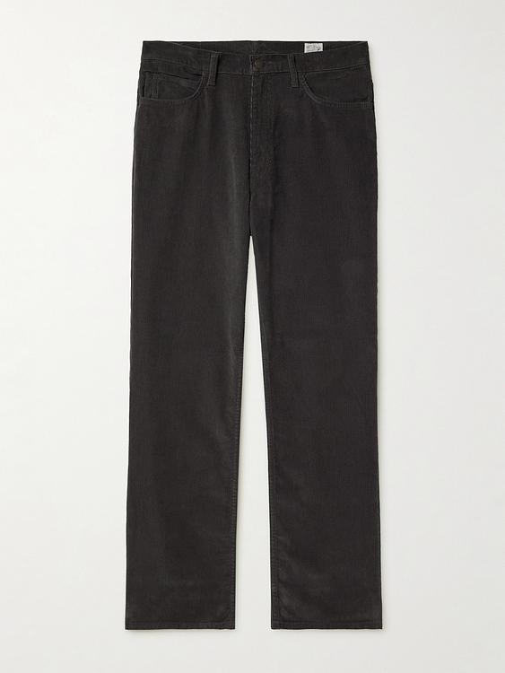 Black corduroy trousers from orSlow