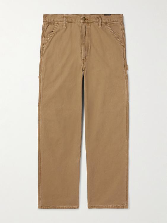 Brown casual trousers from orSlow