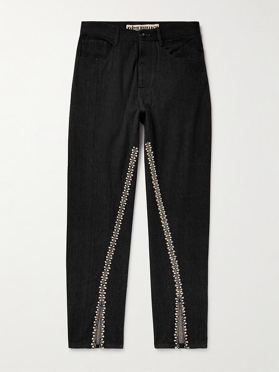 Black sweatpants from Kartik Research