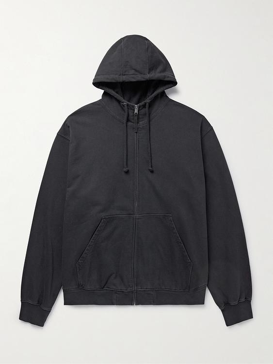 Black hooded sweatshirt from Maison Margiela