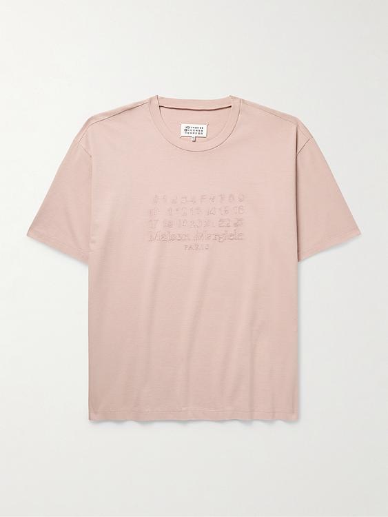 Light pink t-shirt from Maison Margiela