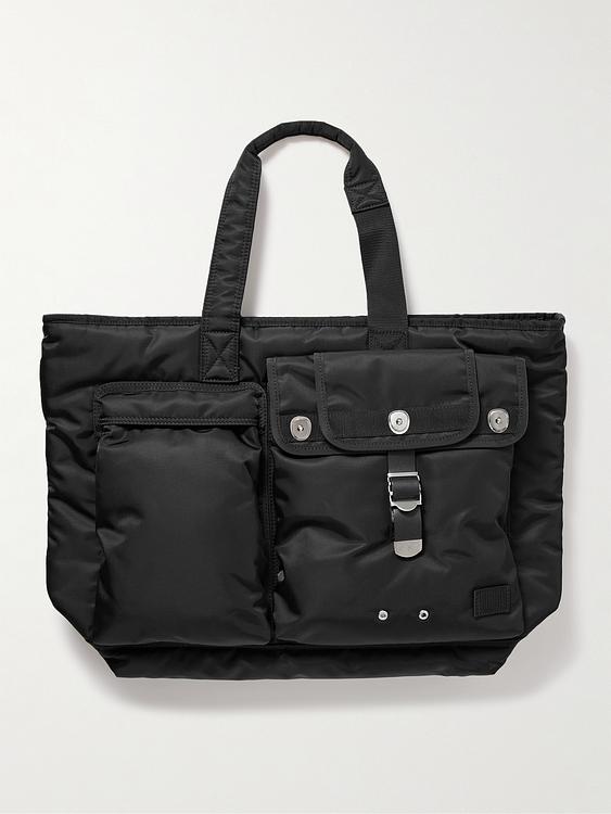 Black tote bag from Sacai