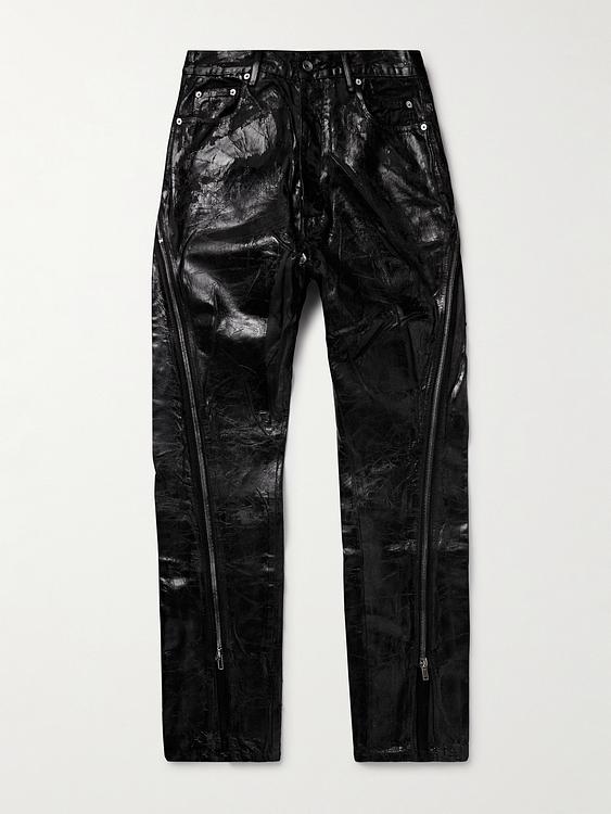 Black distressed jeans from Drkshdw By Rick Owens