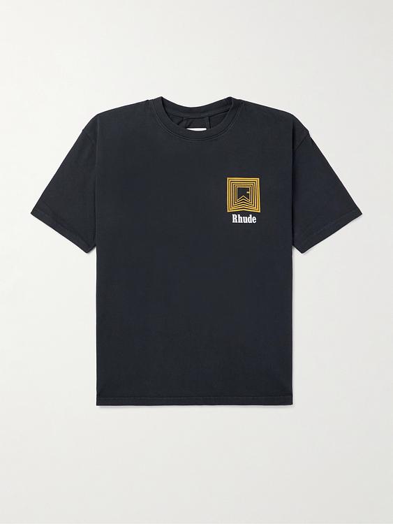 Black t-shirt from Rhude