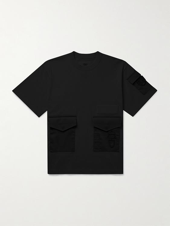Black t-shirt from Sacai