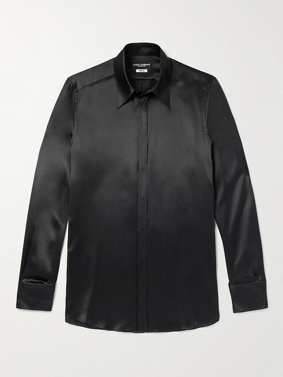 Black casual jacket from Dolce&Gabbana