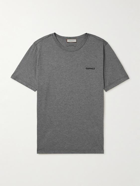 Grey t-shirt from Canali