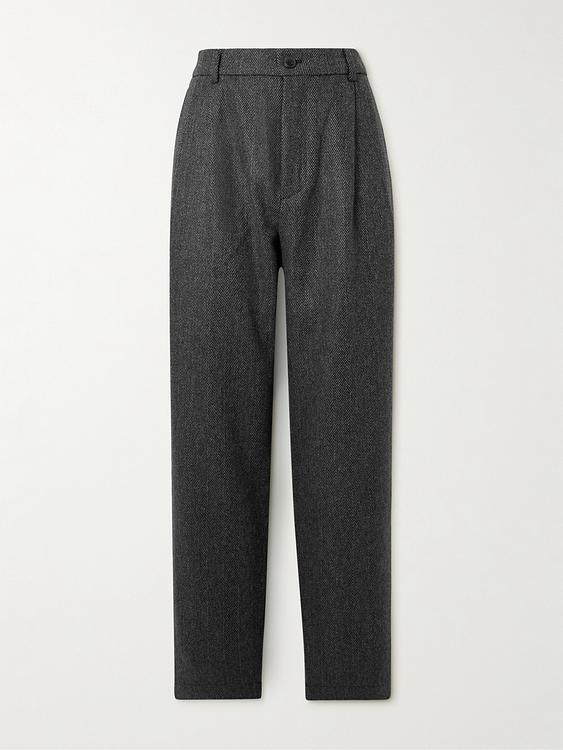 Black formal trousers from Miles Leon