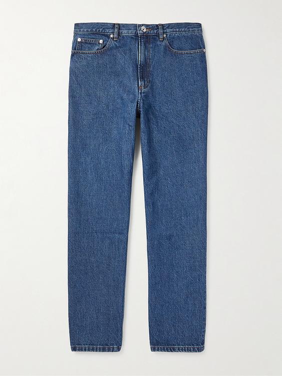 Dark blue jeans from A.P.C