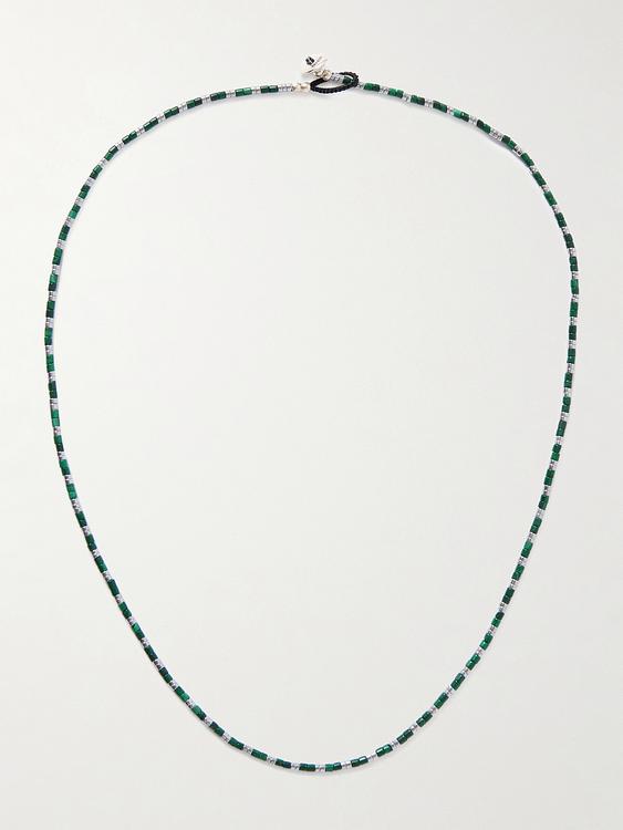 Green necklace from Mikia