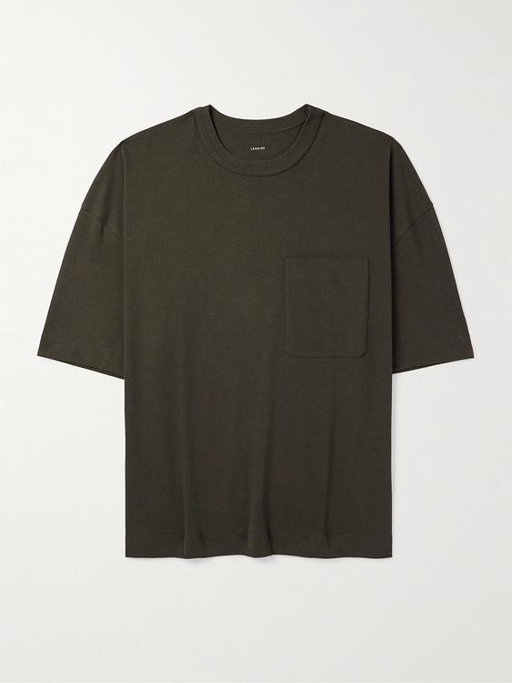 Dark green t-shirt from Lemaire