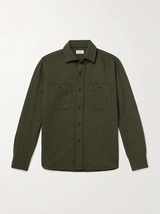 Dark green overshirt from Hartford