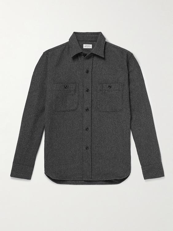 Dark grey overshirt from Hartford
