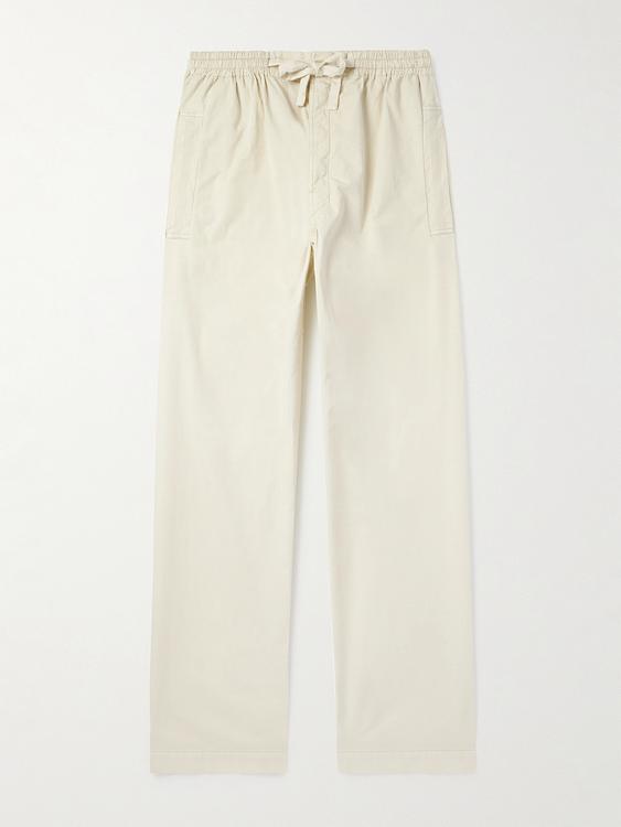 White drawstring trousers from Lemaire