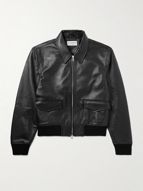 Black bomber jacket from Officine Générale