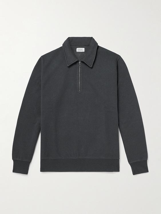 Dark grey half-zip from Hartford