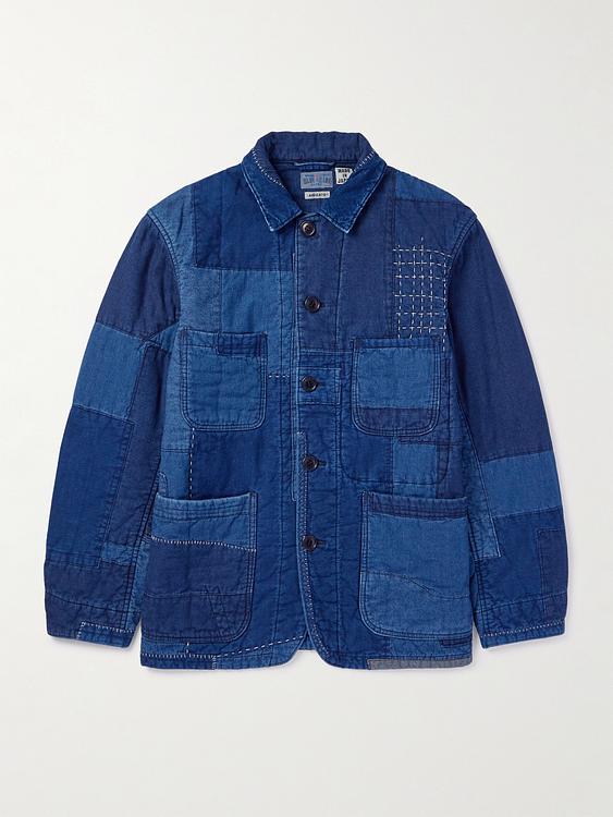 Dark blue denim jacket from Blue Blue Japan