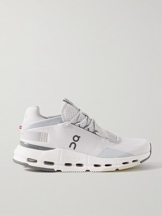 White sneakers from ON