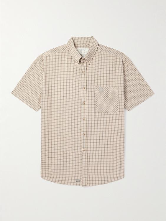 Beige short sleeve shirt from RRL