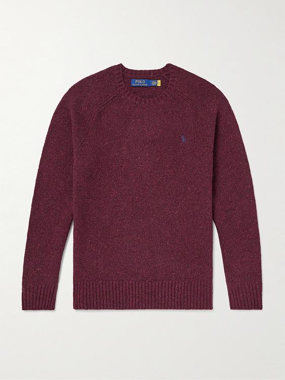 Dark red sweater from Polo Ralph Lauren