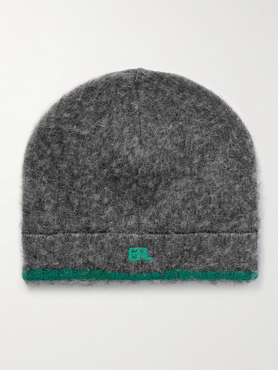 Dark grey beanie from RRL