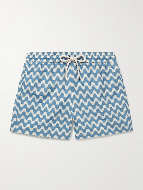 Blue swim shorts from Frescobol Carioca