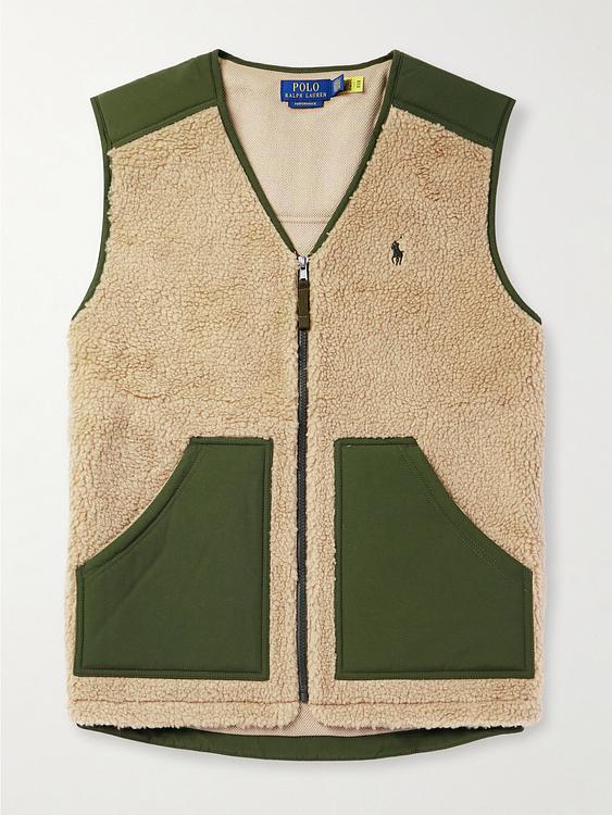 Taupe vest from Polo Ralph Lauren