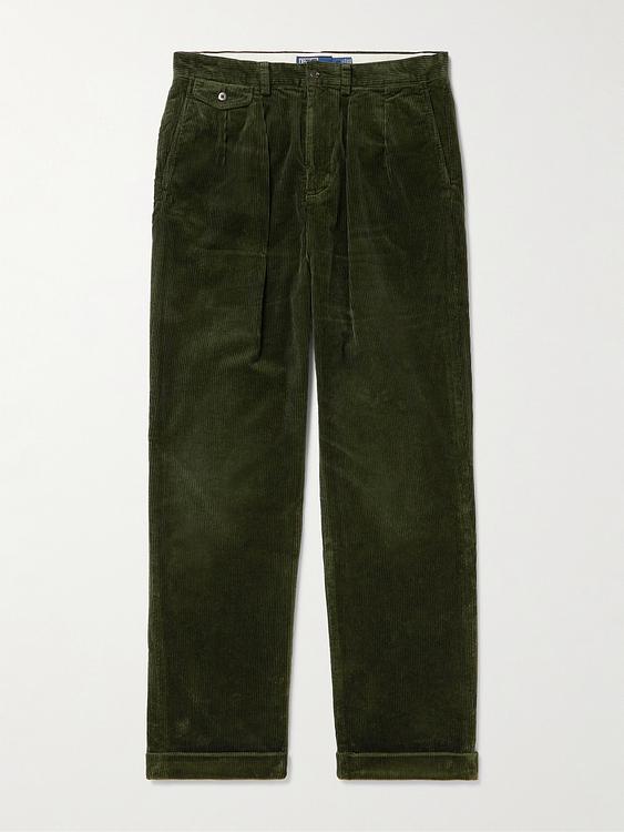Dark green casual trousers from Polo Ralph Lauren