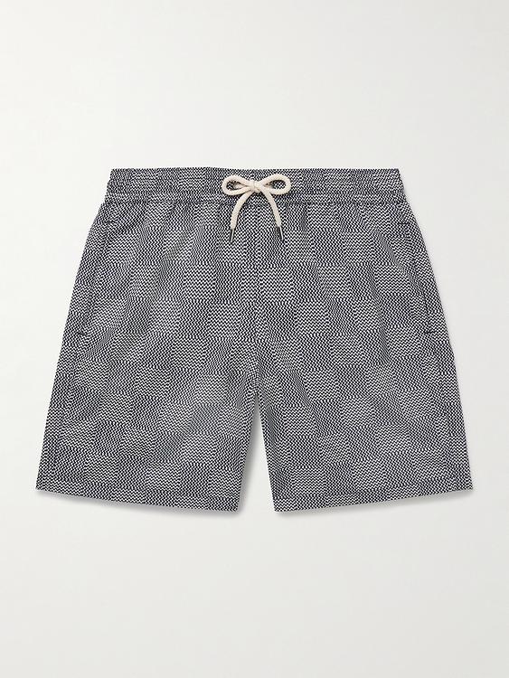 Grey swim shorts from Frescobol Carioca
