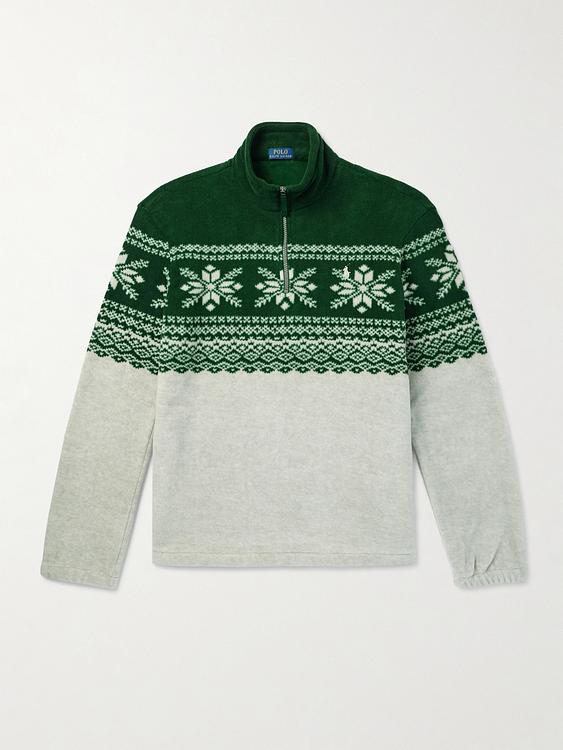 Grey half-zip from Polo Ralph Lauren