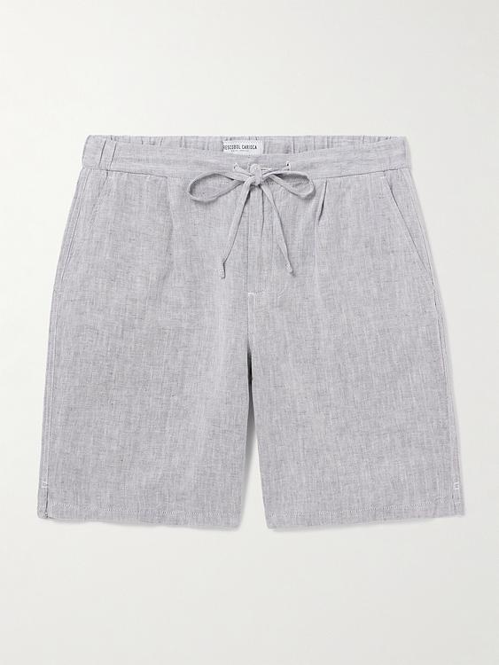 Grey chino shorts from Frescobol Carioca