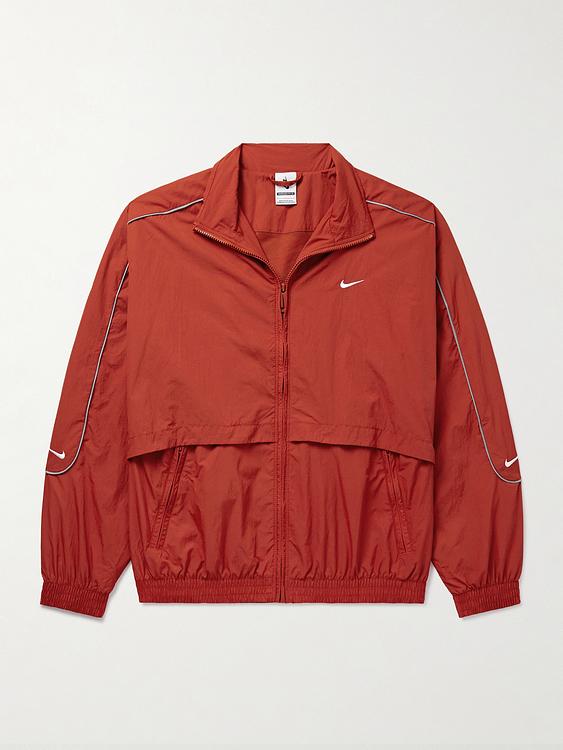 Dark red casual jacket from Nike